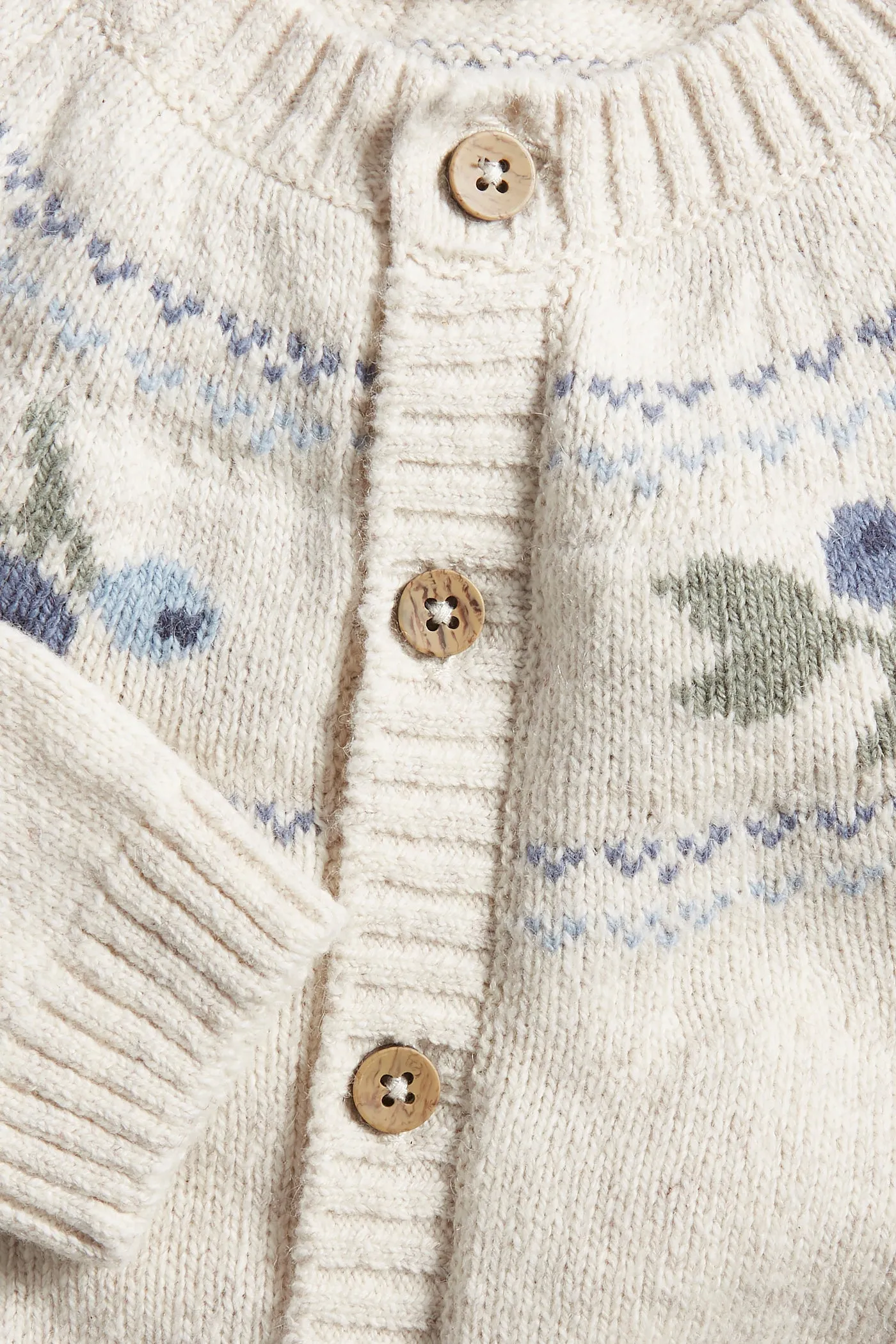 Baby beige blueberry cardigan