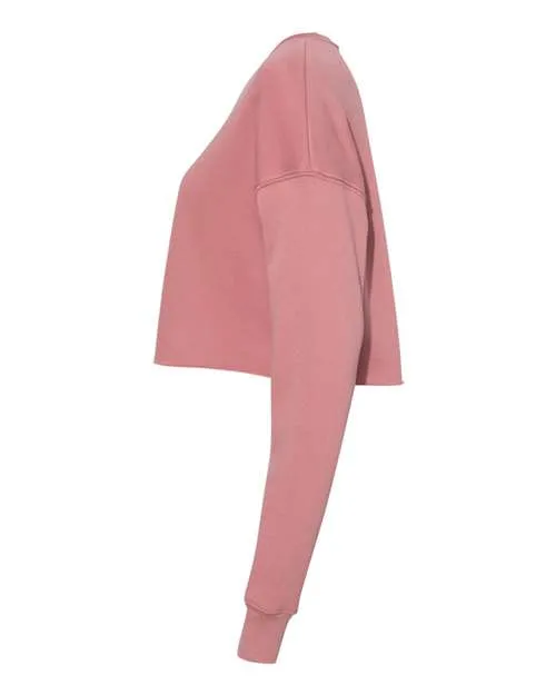 BELLA   CANVAS Women's Crop Crew Fleece 7503