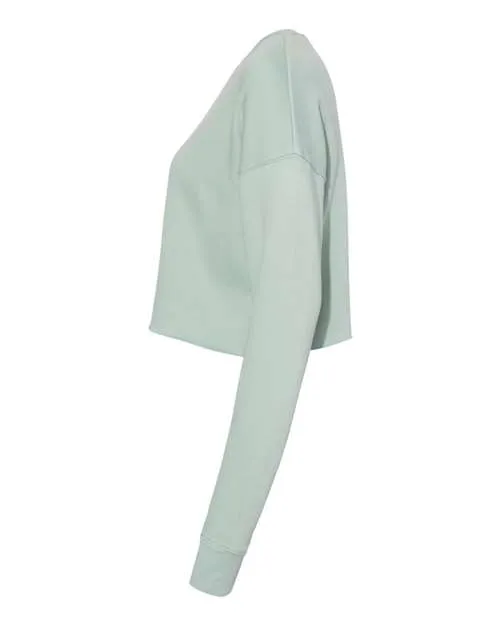 BELLA   CANVAS Women's Crop Crew Fleece 7503