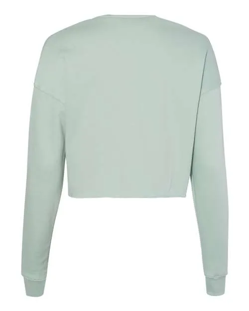 BELLA   CANVAS Women's Crop Crew Fleece 7503