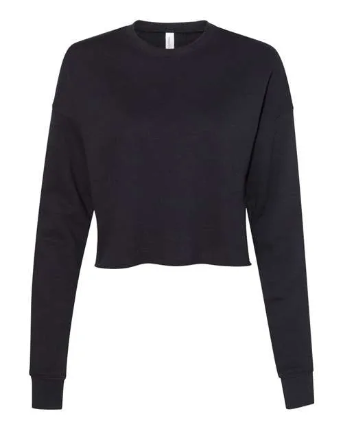BELLA   CANVAS Women's Crop Crew Fleece 7503