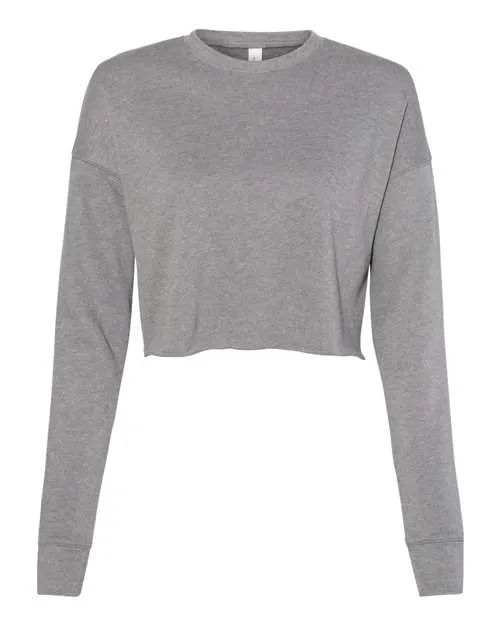 BELLA   CANVAS Women's Crop Crew Fleece 7503
