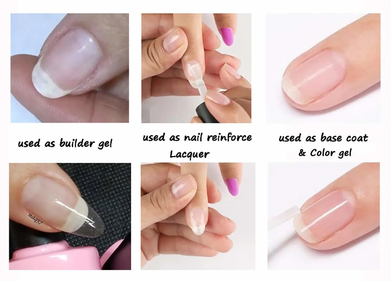 Builder Base Clear Sheer Color Gel (Set6-36)