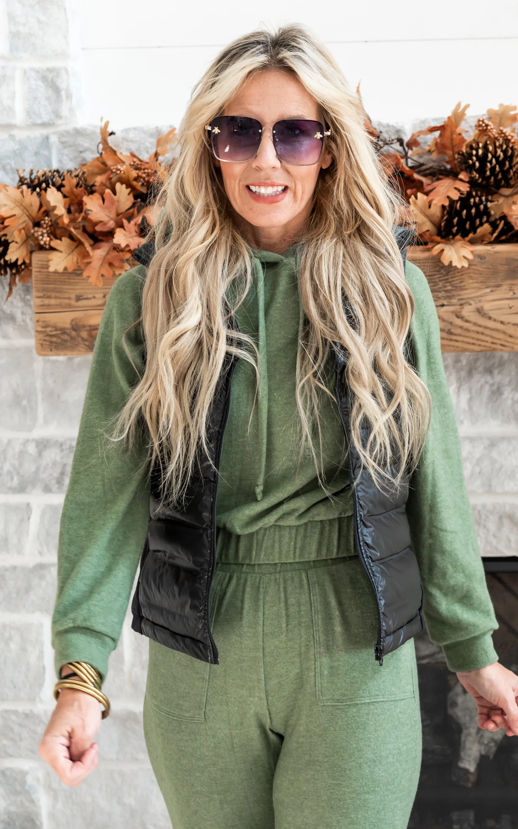 Cashmere Long Sleeve Hoodie | Rae Mode - Final Sale