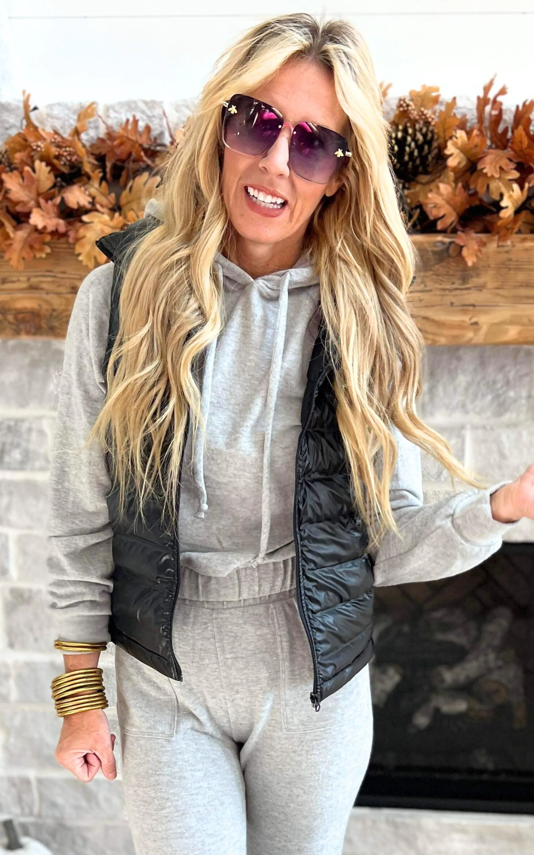 Cashmere Long Sleeve Hoodie | Rae Mode - Final Sale