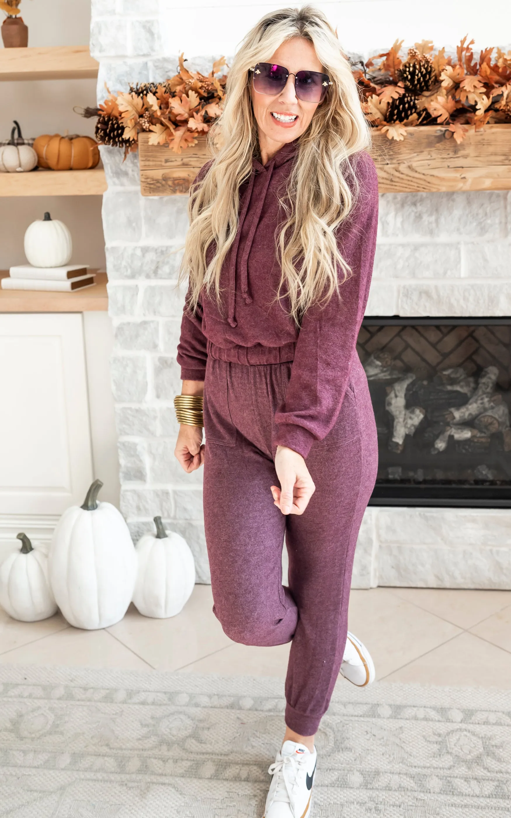 Cashmere Long Sleeve Hoodie | Rae Mode - Final Sale