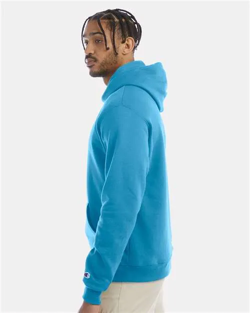 Champion Powerblend® Hooded Sweatshirt S700 Blue Lagoon