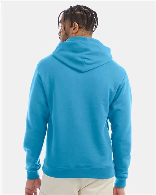Champion Powerblend® Hooded Sweatshirt S700 Blue Lagoon