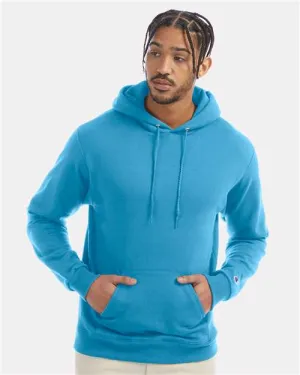 Champion Powerblend® Hooded Sweatshirt S700 Blue Lagoon