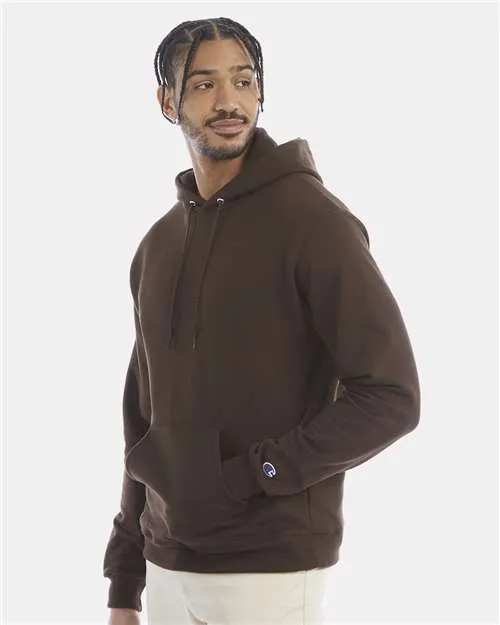 Champion Powerblend® Hooded Sweatshirt S700 Chocolate Brown