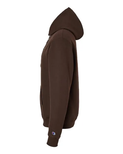 Champion Powerblend® Hooded Sweatshirt S700 Chocolate Brown