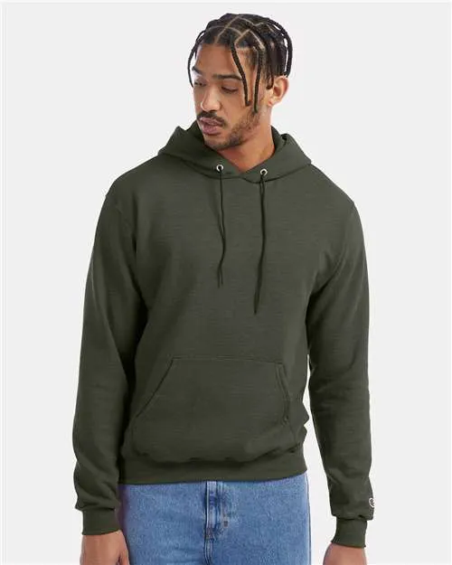 Champion Powerblend® Hooded Sweatshirt S700 Dark Green