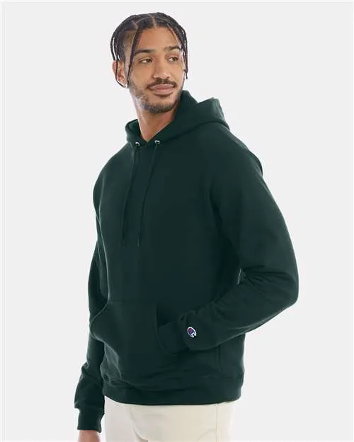 Champion Powerblend® Hooded Sweatshirt S700 Dark Green