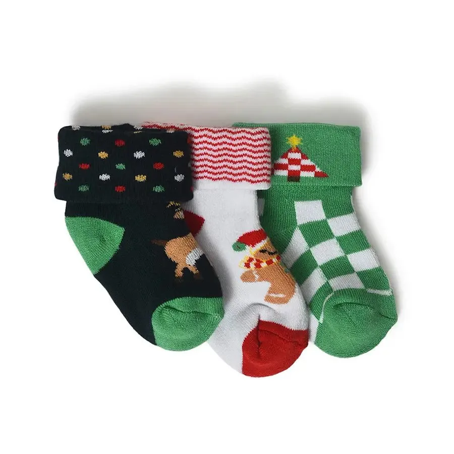 Fundays Kids Jingle Socks Set of 3