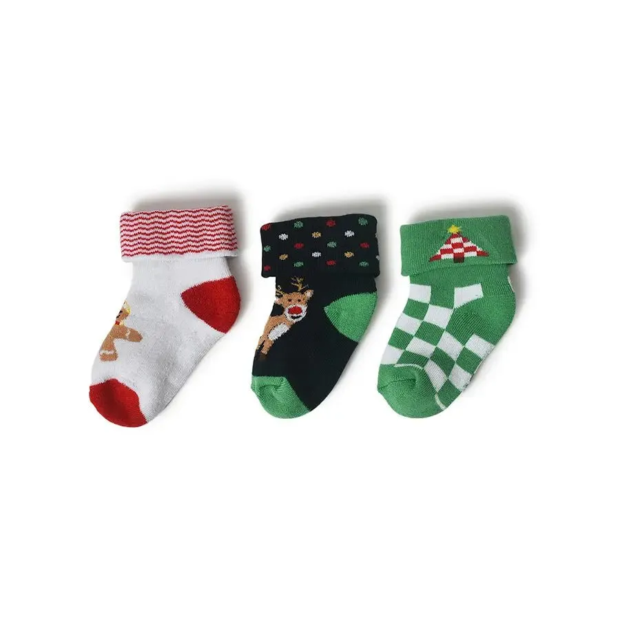 Fundays Kids Jingle Socks Set of 3