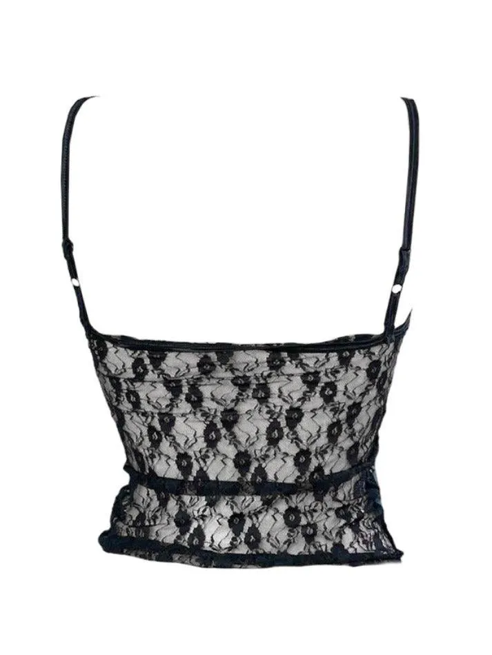 Joskaa All Over Lace Slim Cami Top