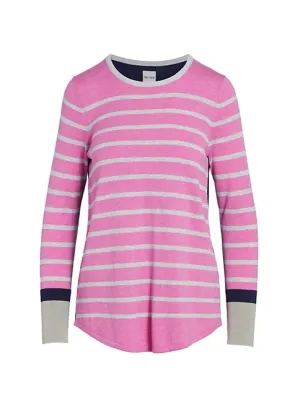 Nic Zoe Vital Striped Top Sweater Pullover, Size XL