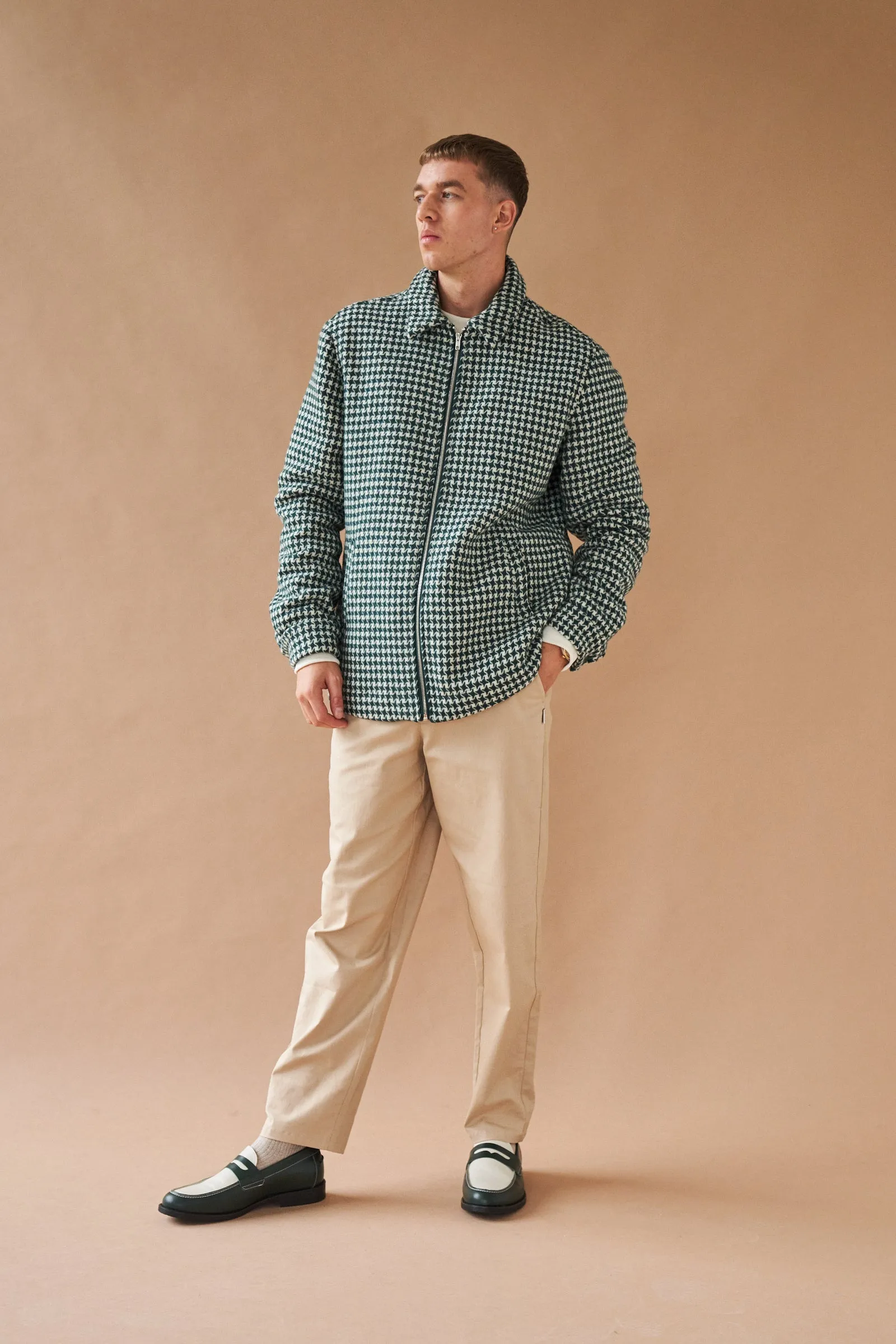 NOLAN HEAVY ZIP COACH JACKET